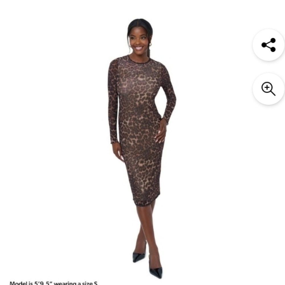 Edited by Remi Bader Women's Mesh Dress